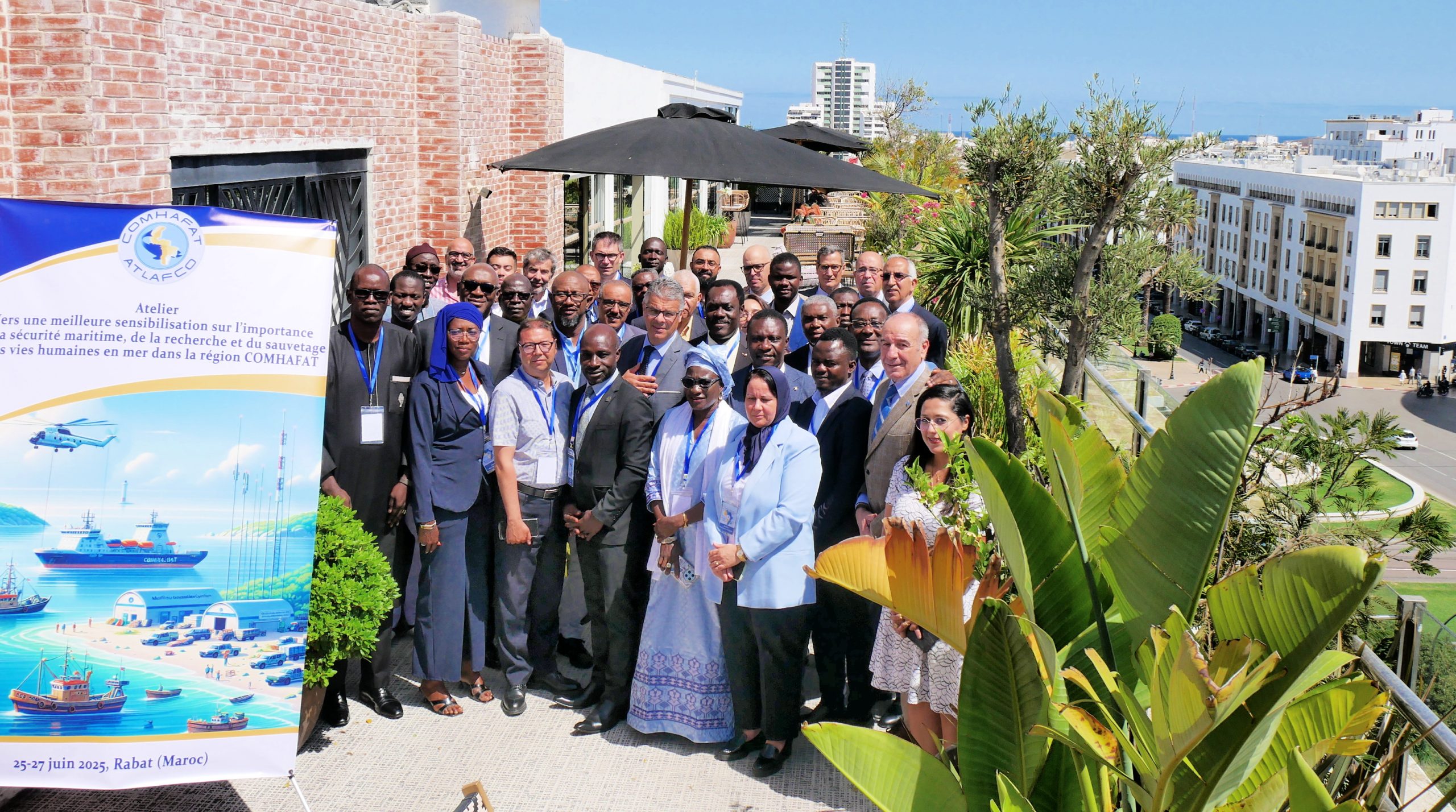 Atelier Vers une meilleure sensibilisation sur l’importance de la sécurité maritime, de la recherche et du sauvetage des vies humaines en mer  dans la région COMHAFAT